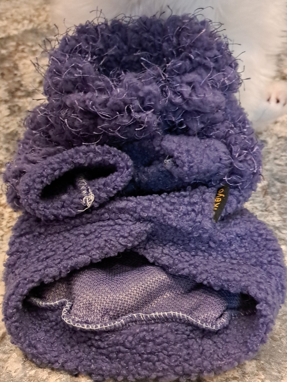 Cozy Purple Dog Sweater - Picture 3 of 4